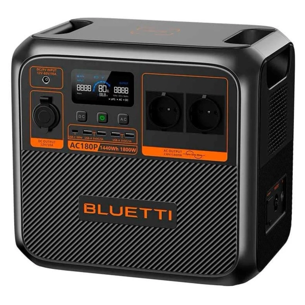 Купить Зарядная станция BLUETTI AC180P Solar Portable Power Station 1800W 1440Wh - фото 6