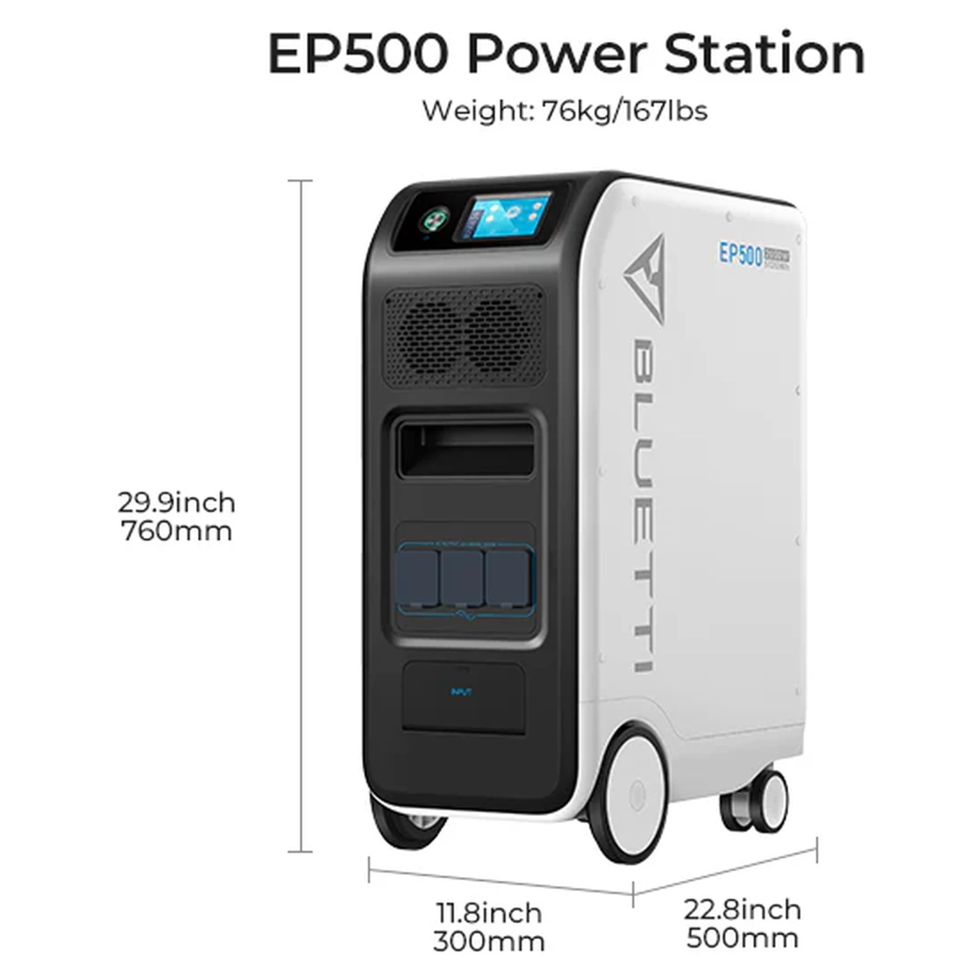 Купить Зарядная станция BLUETTI EP500 Solar Power Station 2000W 5100Wh - фото 7
