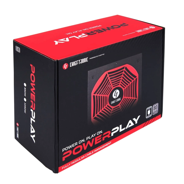 Купити Блок живлення CHIEFTEC PowerPlay Platinum 1050W (GPU-1050FC) - фото 8