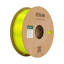 Купить eTPU-95A Filament (пластик) для 3D принтера eSUN 1кг, 1.75мм, прозрачный желтый (ETPU-95A175GY1) - фото 1