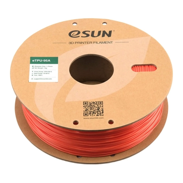 Купить eTPU-95A Filament (пластик) для 3D принтера eSUN 1кг, 1.75мм, с эффектом смены цвета (ETPU-95A175CCTA1) - фото 3