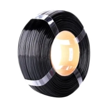 Купить PETG Filament (пластик) для 3D принтера Esun 1кг (без катушки), 1.75мм, черный (PETGRefill175SB-WE) - фото 1