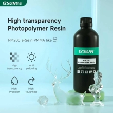 Купить Фотополимерная смола eResin-PMMA Like PM200 Esun, 1кг, прозрачный (ERESINPMMA PM200-T) - фото 2