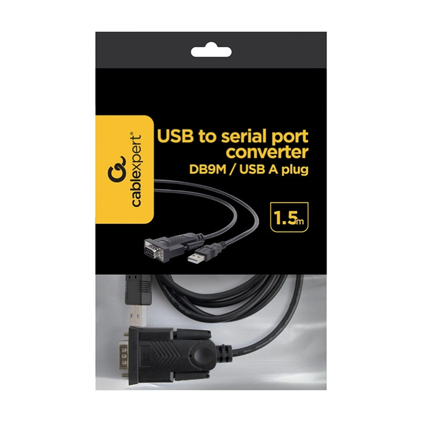 Купити Кабель перехідник Cablexpert UAS-DB9M-02, USB А-M/DB9M (serial port), 1.5 м - фото 3