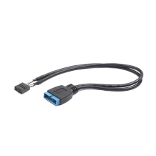 Купить Кабель Cablexpert CC-U3U2-01 USB2.0 to USB3.0 0.3m - фото 1