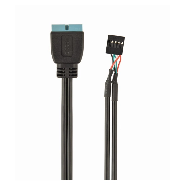 Купить Кабель Cablexpert CC-U3U2-01 USB2.0 to USB3.0 0.3m - фото 2