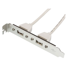 Купить Планка расширения ATcom USB 2.0 на заднюю панель 2port (15257) - фото 2