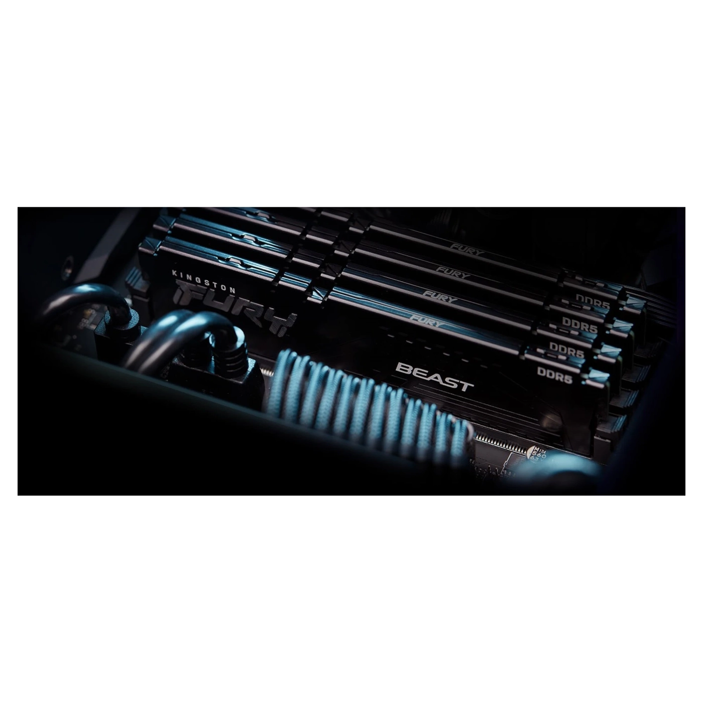 Купить Модуль памяти Kingston FURY Beast Black DDR5-6000 32GB (2x16GB) (KF560C30BBEK2-32) - фото 6