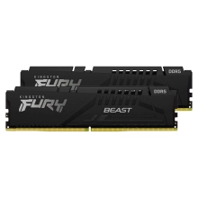 Купити Модуль пам'яті Kingston FURY Beast Black DDR5-6000 64GB (2x32GB) (KF560C30BBEK2-64) - фото 2