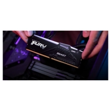Купить Модуль памяти Kingston FURY Beast Black RGB DDR5 6400 32GB (2x16GB) (KF564C32BBEAK2-32) - фото 6