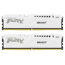 Купити Модуль пам'яті Kingston FURY Beast White DDR5 6400 32GB (2x16GB) (KF564C32BWEK2-32) - фото 2