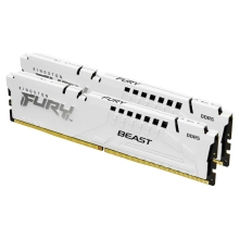 Купить Модуль памяти Kingston FURY Beast White DDR5 6400 64GB (2x32GB) (KF564C32BWK2-64) - фото 1