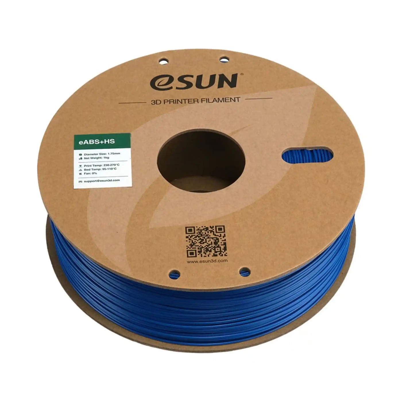Купить eABS+HS Filament (пластик) для 3D принтера Esun 1кг, 1.75мм, синий (eABS+HS-175U1) - фото 3