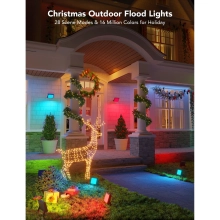 Купити Набір настінних світильників Govee H7060 RGBICWW LED Smart Flood Lights Black (H7060311) - фото 15