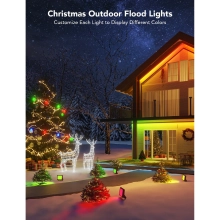 Купить Набор настенных светильников Govee H7060 RGBICWW LED Smart Flood Lights Black (H7060311) - фото 16