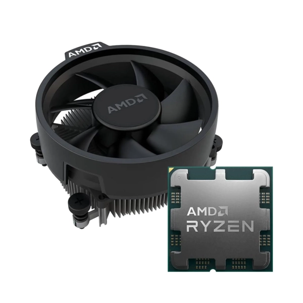 Купить Процессор AMD Ryzen 5 6/12T 9600X  (3.9GHz/5.4GHz,38MB,65W,AM5) MPK (100-100001405MPK) - фото 1