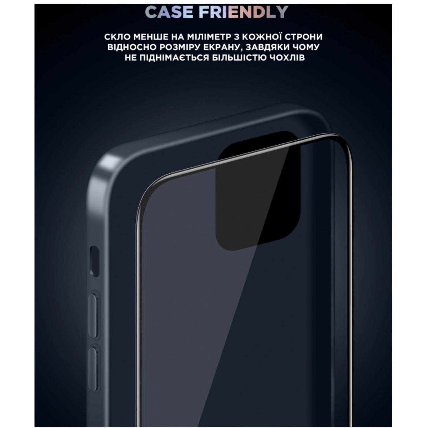 Купити Захисне скло ArmorStandart Supreme Black Icon 3D для Apple iPhone 14 (ARM68071) - фото 7