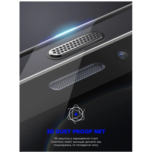 Купить Защитное стекло ArmorStandart Space Black Icon для Apple iPhone 14 Pro Max with cutout (ARM67728) - фото 4