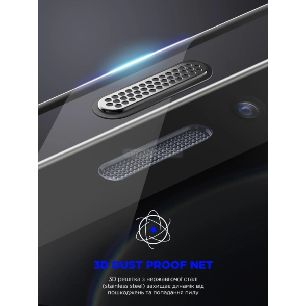 Купити Захисне скло ArmorStandart Space Black Icon для Apple iPhone 14/13/13 Pro (ARM60013) - фото 4