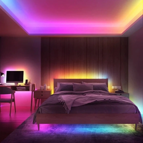 Купити Розумна LED стрічка Govee H618A RGBIC Strip Light Wi-Fi Bluetooth 5м (H618A3D1) - фото 10