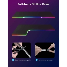 Купити Розумна LED стрічка Govee H61C3 RGBIC Neon Rope Light for desks Wi-Fi Bluetooth 3м (H61C33D1) - фото 12