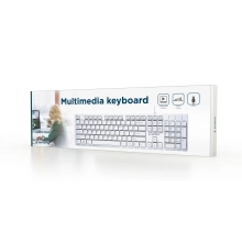 Купити Клавіатура Gembird KB-MCH-03-W-UA - фото 4