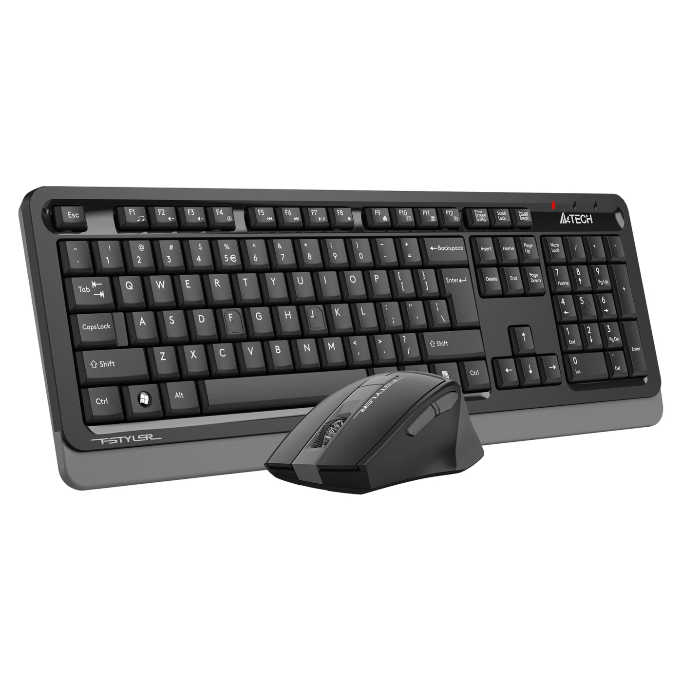 Купити Комплект клавіатура та миша A4Tech FG1035 (Grey) - фото 2