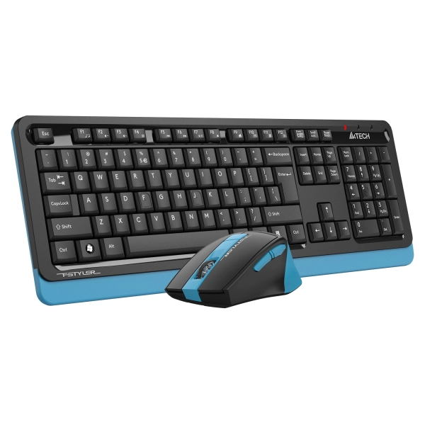 Купити Комплект клавіатура та миша A4Tech FG1035 (Navy Blue) - фото 2