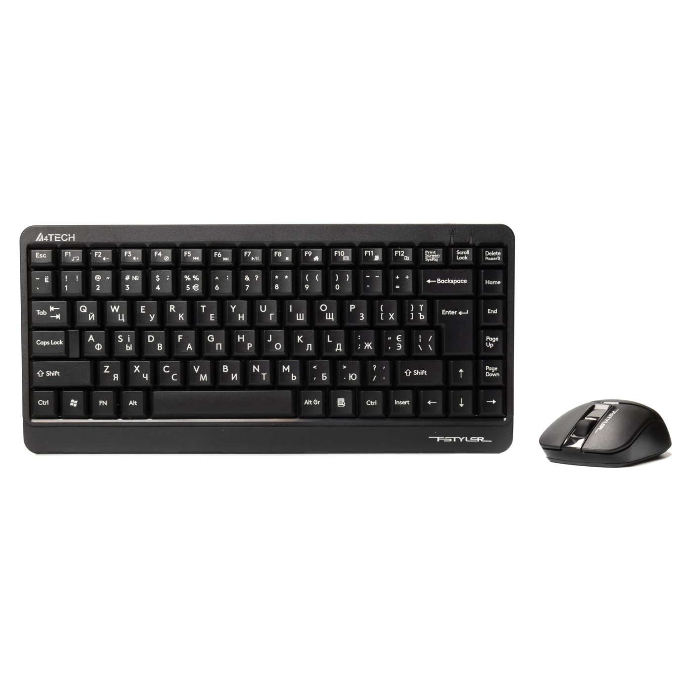 Купити Комплект клавіатура та миша A4Tech FG1112S (Black) - фото 2