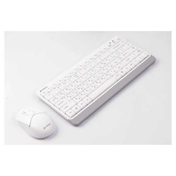 Купити Комплект клавіатура та миша A4Tech FG1112S (White) - фото 3