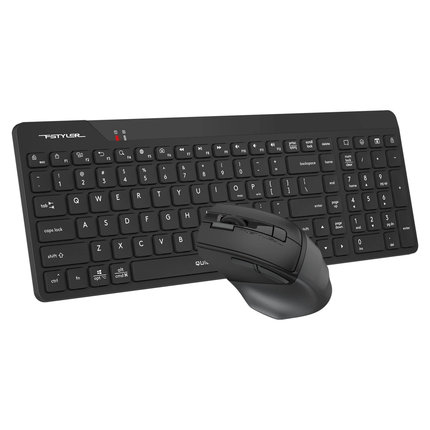 Купити Комплект клавіатура та миша A4Tech FG2400 Air (Black) - фото 3