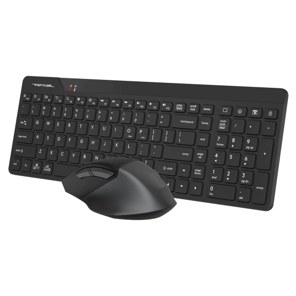 Купити Комплект клавіатура та миша A4Tech FG2400 Air (Black) - фото 4