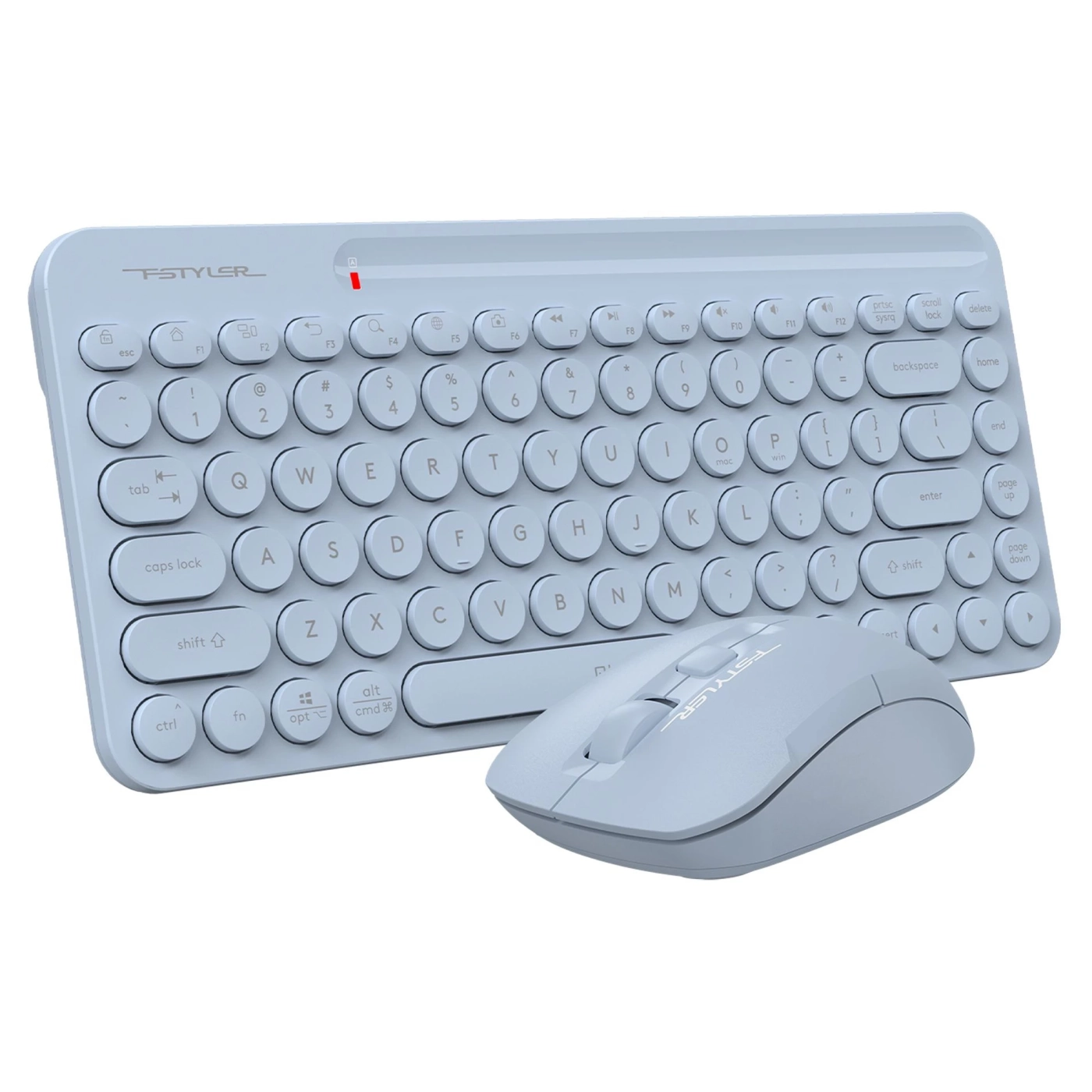 Купить Комплект клавиатура и мышь A4Tech FG3200 Air (Blue) - фото 3