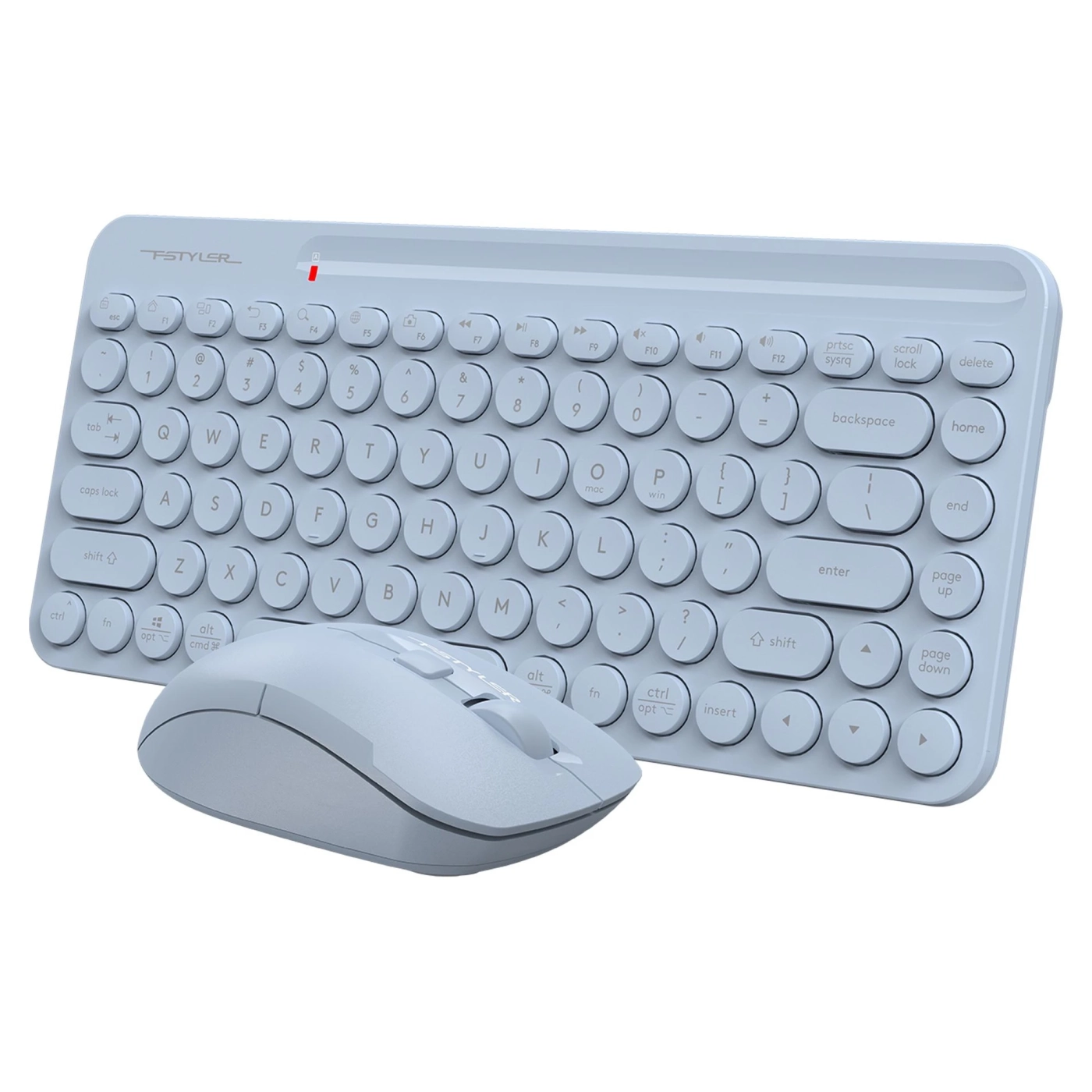 Купити Комплект клавіатура та миша A4Tech FG3200 Air (Blue) - фото 4