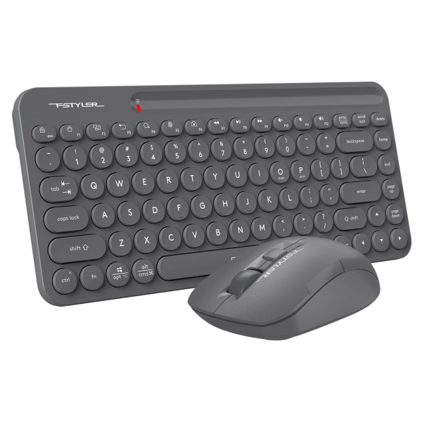 Купити Комплект клавіатура та миша A4Tech FG3200 Air (Grey) - фото 3