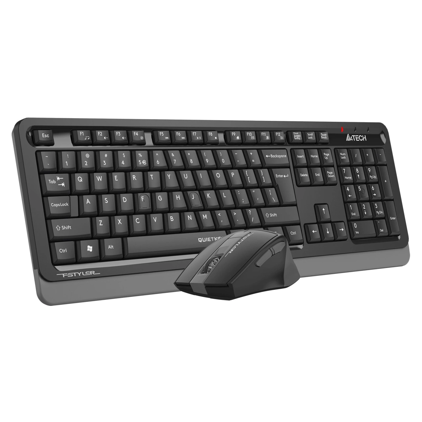 Купити Комплект клавіатура та миша A4Tech FGS1035Q (Grey) - фото 3