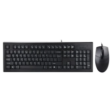 Купити Комплект клавіатура та миша A4Tech KR-8572S (Black) - фото 1