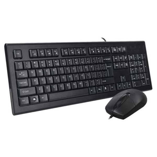 Купити Комплект клавіатура та миша A4Tech KR-8572S (Black) - фото 2