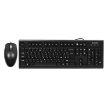 Купити Комплект клавіатура та миша A4Tech KRS-8572 Black - фото 1