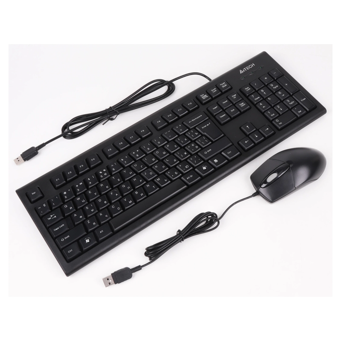 Купити Комплект клавіатура та миша A4Tech KRS-8572 Black - фото 4