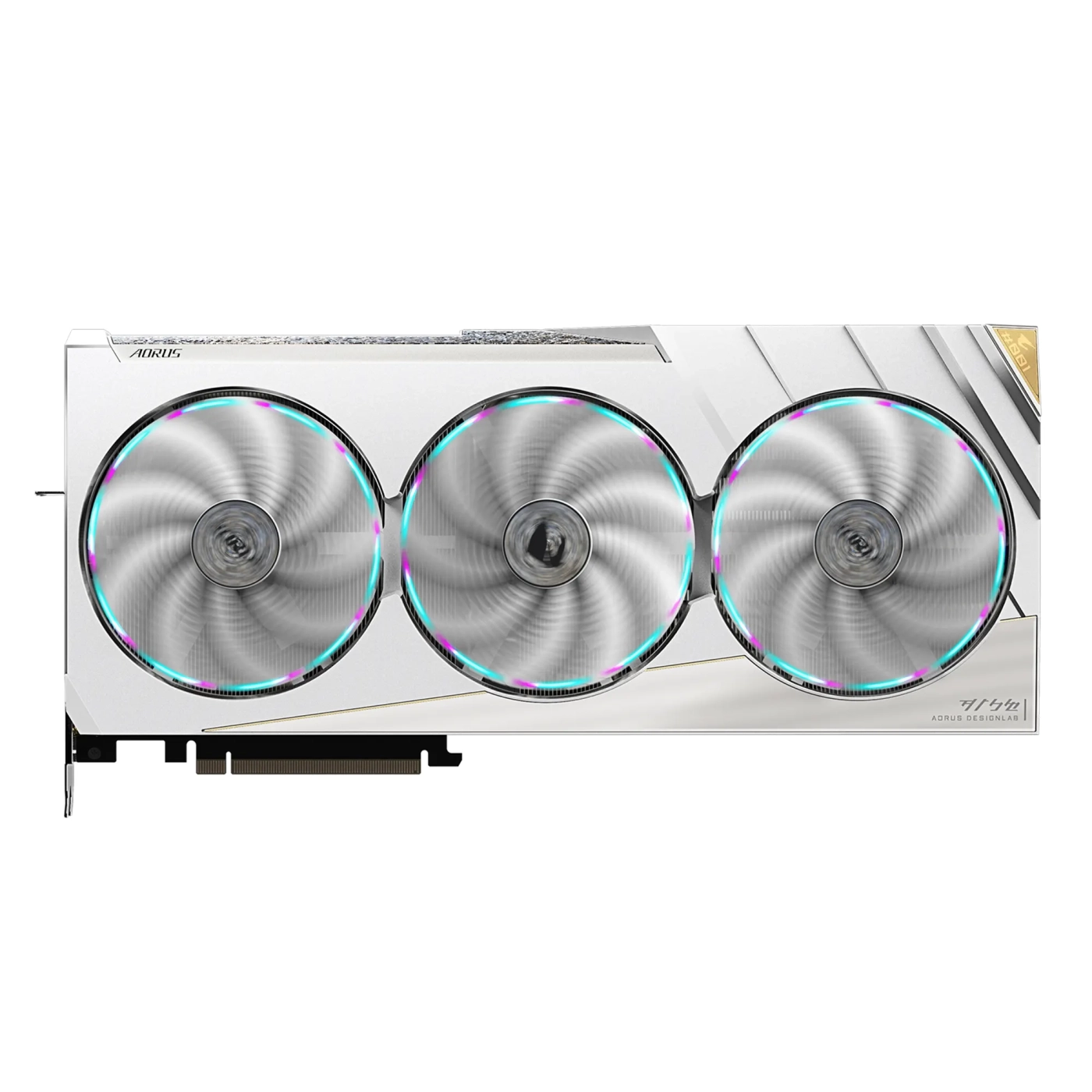 Купить Видеокарта GIGABYTE AORUS GeForce RTX 4080 SUPER XTREME ICE 16G (GV-N408SAORUSX ICE-16GD) - фото 1