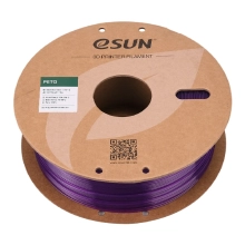 Купить PETG Filament (пластик) для 3D принтера Esun 1кг, 1.75мм, прозрачный фиолетовый (PETG175Z1) - фото 3