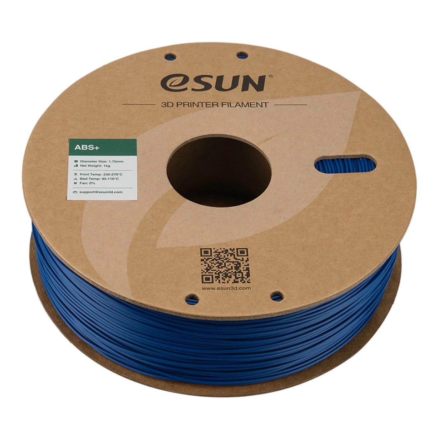 Купить ABS Plus Filament (пластик) для 3D принтера Esun 1кг, 1.75мм, синий (ABS+175U1) - фото 3