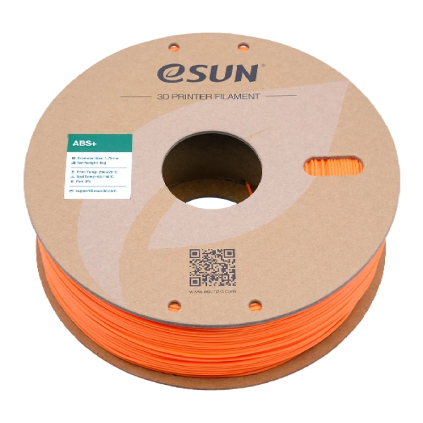 Купить ABS Plus Filament (пластик) для 3D принтера Esun 1кг, 1.75мм, оранжевый (ABS+175O1) - фото 3