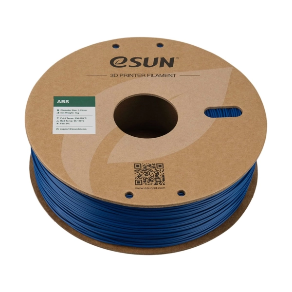 Купити ABS Filament (пластик) для 3D принтера Esun 1кг, 1.75мм, синій (ABS-175U1) - фото 3
