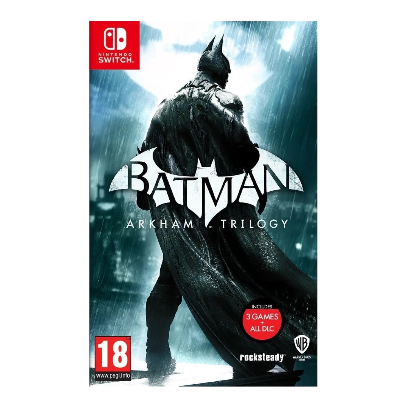 Купити Гра Nintendo Batman Arkham Trilogy, картридж (5051895414712) - фото 1