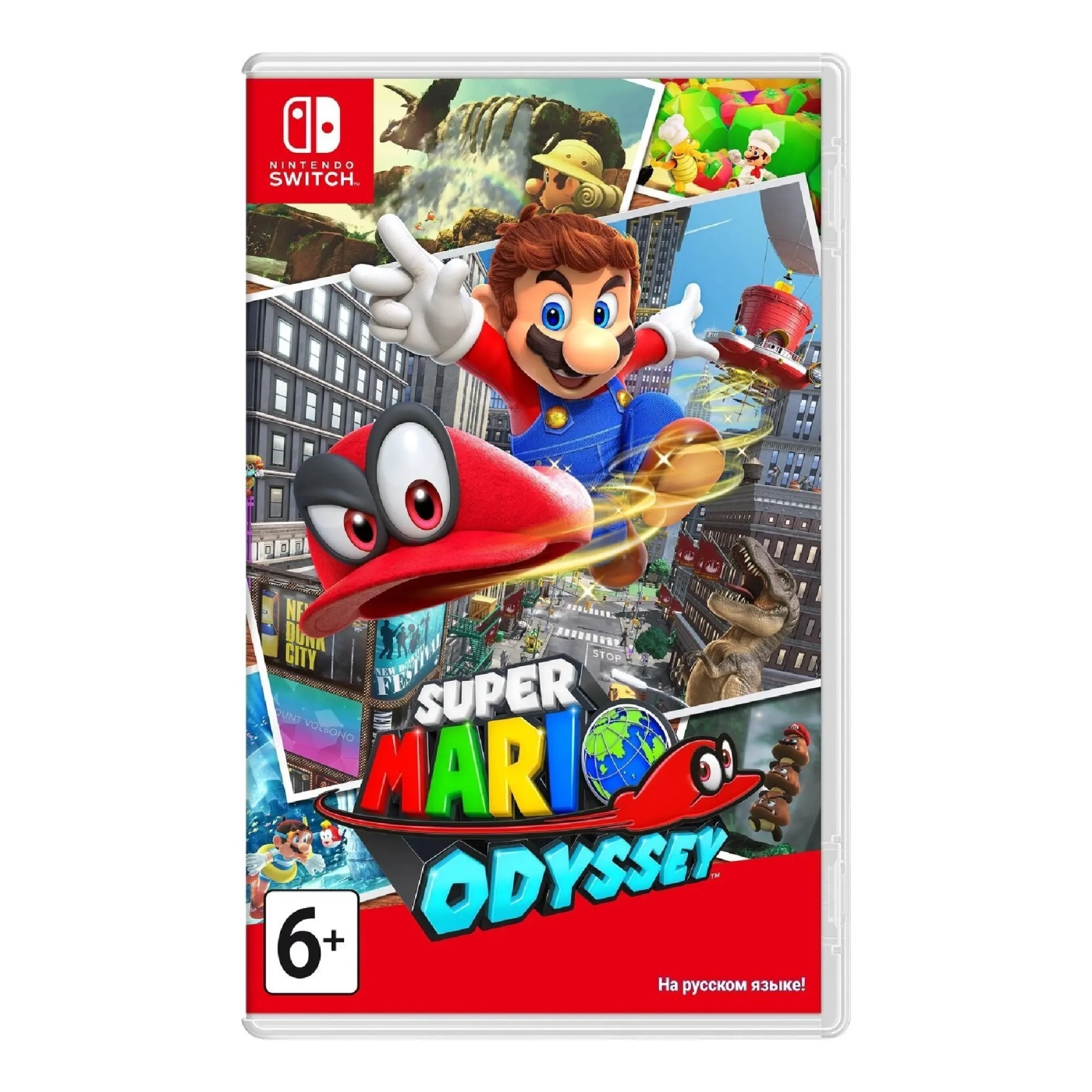 Купити Гра Nintendo Super Mario Odyssey, картридж (045496420901) - фото 1