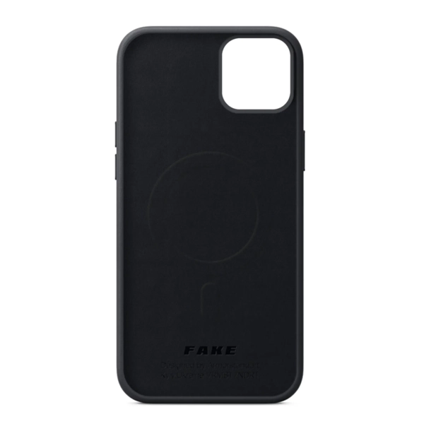 Купити Панель ArmorStandart FAKE Leather Case для Apple iPhone 12 / 12 Pro Black (ARM61382) - фото 2