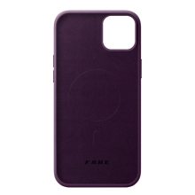 Купить Панель ArmorStandart FAKE Leather Case для Apple iPhone 13 Dark Cherry (ARM61370) - фото 2