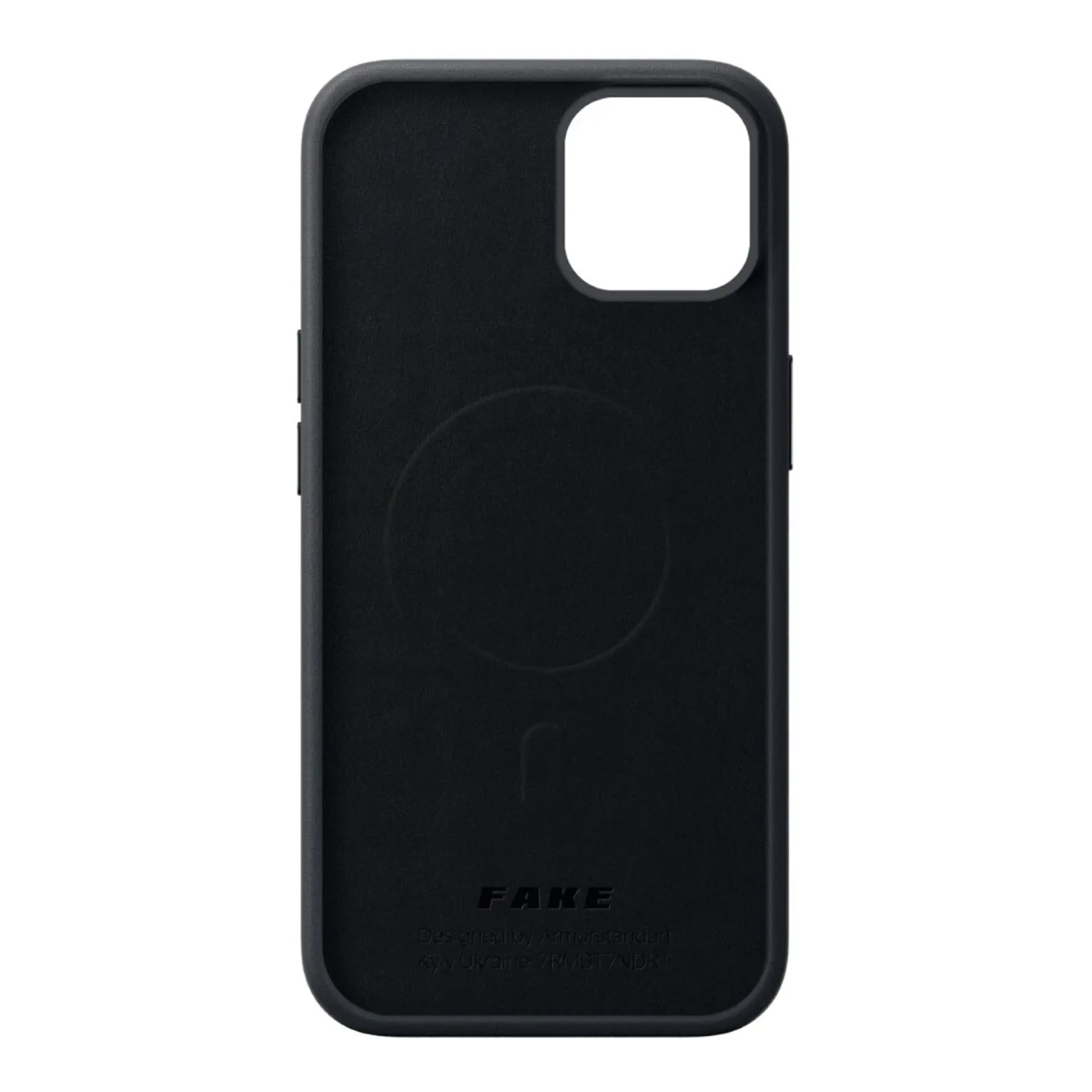 Купити Панель ArmorStandart FAKE Leather Case для Apple iPhone 13 Pro Max Midnight (ARM61378) - фото 2